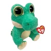TY Beanie Boo Ernie – den krammede og næbbede alligator! H. 15,5 cm