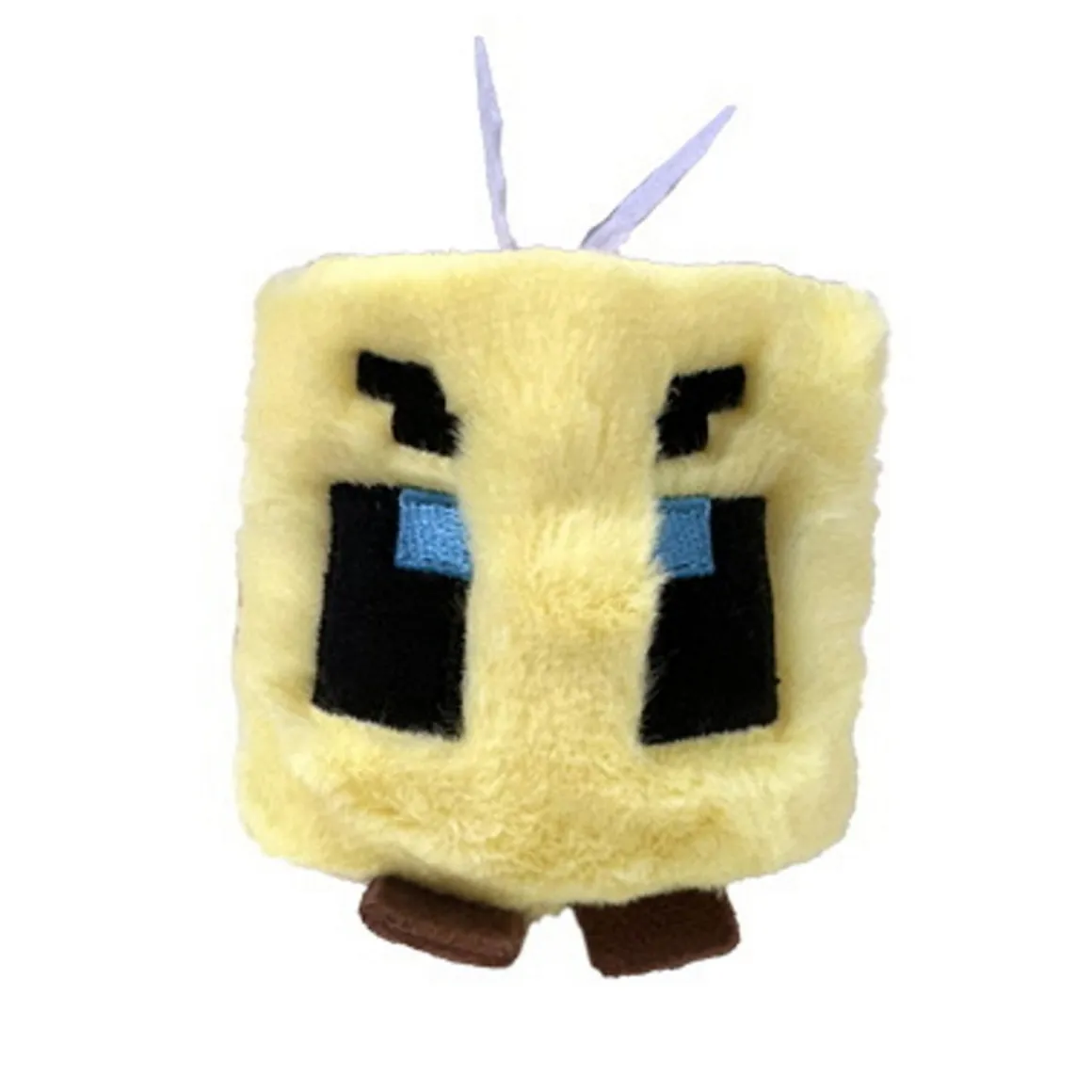 TY Beanie Bouncers Bee – et lille kantet og hoppende bi fra elskede Minecraft! Ø7,5 cm