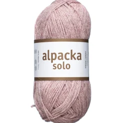 Uldgarn Järbo Alpacka Solo 50 g puderrosa – 29126 Ballerina pink