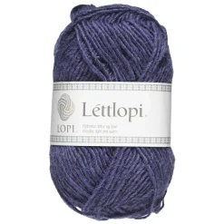 Uldgarn Lettlopi 50g blålilla