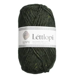 Uldgarn Lettlopi 50g mørkegrøn