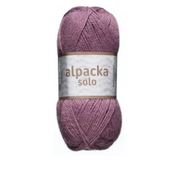 Ullgarn Järbo Alpacka Solo 50 g lilla – 29118 Mauve purple