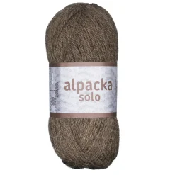 Ullgarn Järbo Alpacka Solo 50 g mocca – 29104 Coconut brown