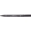 Uni Pin Fine Line Brush Dark Grey – med penselspids