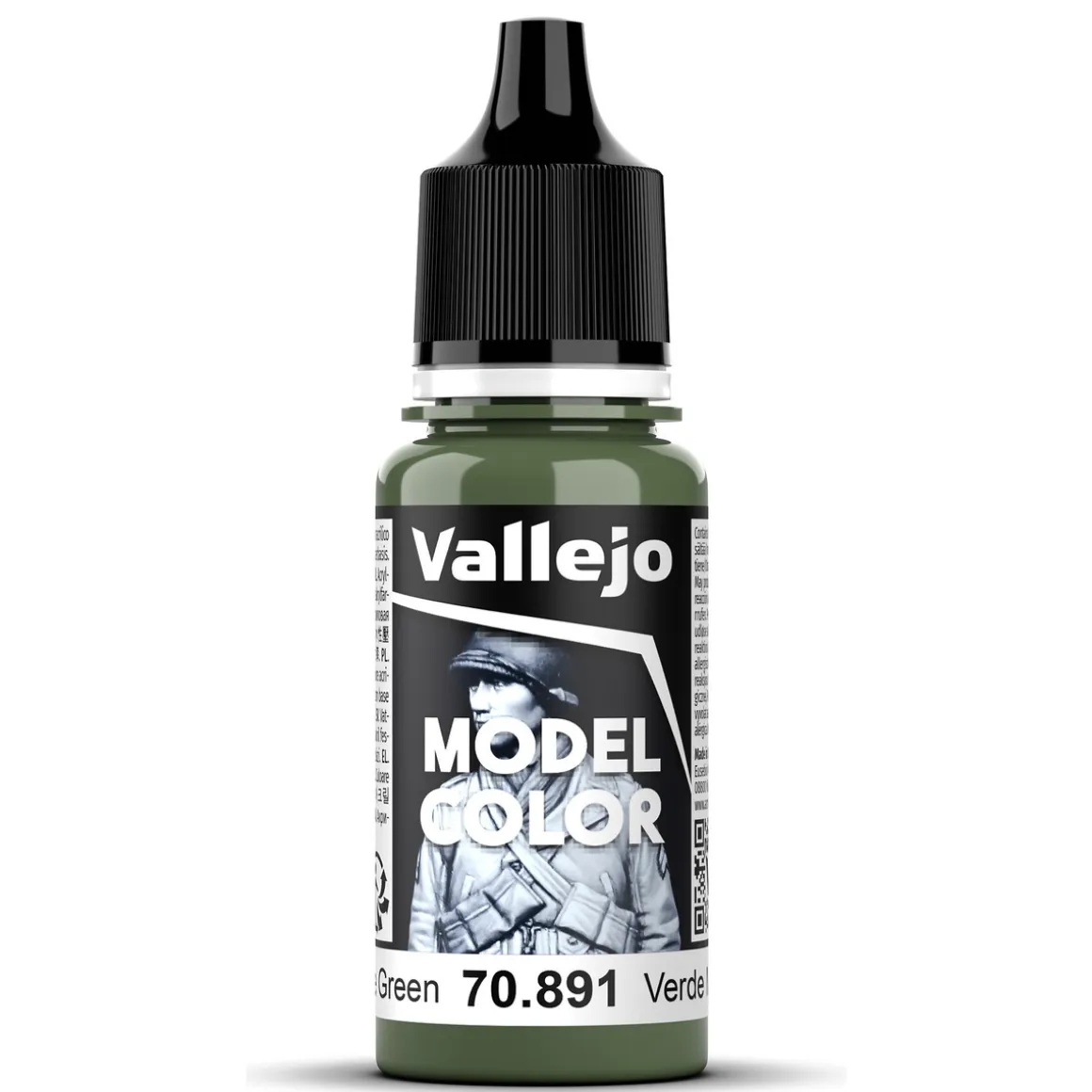 Vallejo Model Color 18 ml Intermediate green mat 891