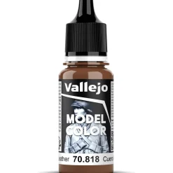 Vallejo Model Color 18 ml Red leather mat 818