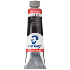Van Gogh akrylfarve 40 ml Oxide Black - 735