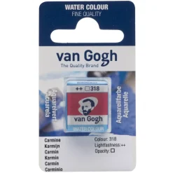 van Gogh akvarefarve half pan – Carmine 318