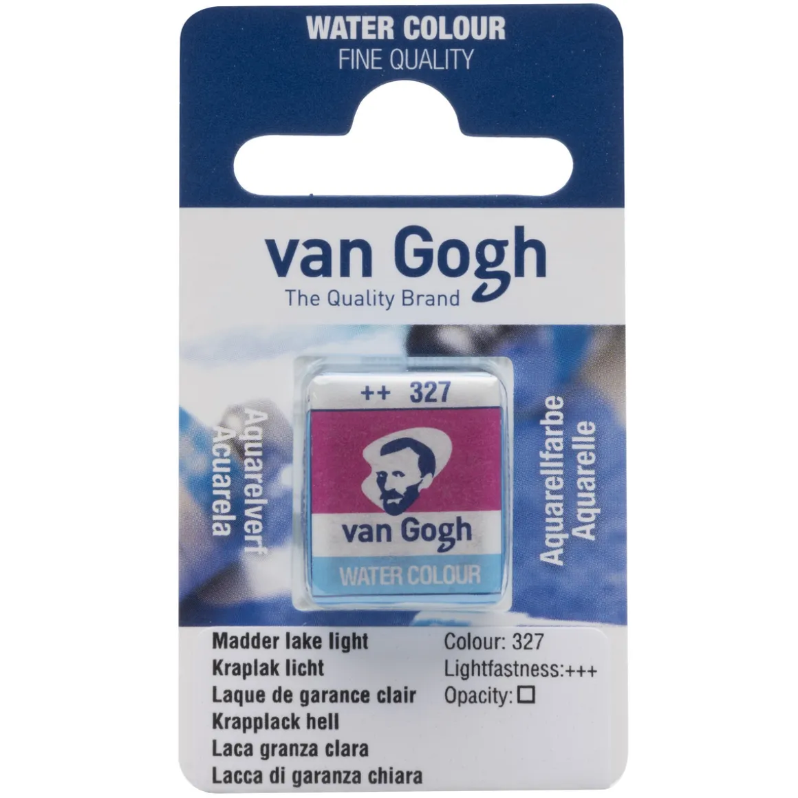 van Gogh akvarelfarve half pan – Madder Lake Light 327
