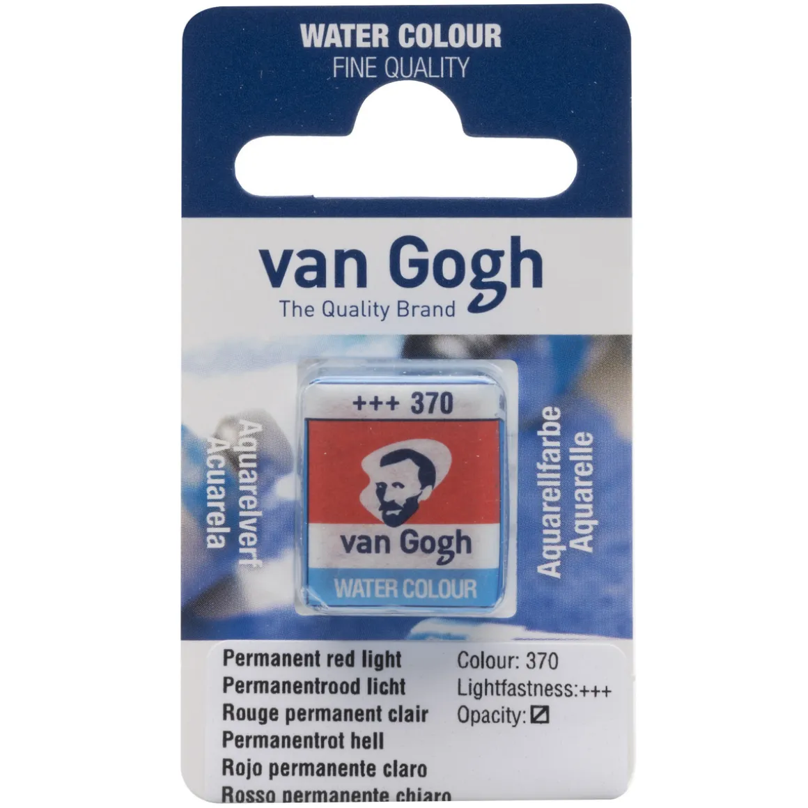 van Gogh akvarelfarve half pan – Dusk pink 373