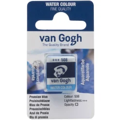 van Gogh akvarelfarve half pan – Prussian Blue 508