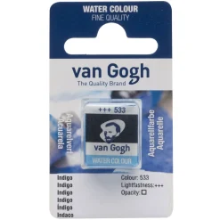 van Gogh akvarelfarve half pan – Indigo 533
