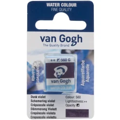 van Gogh akvarelfarve half pan – Dusk Violet 560