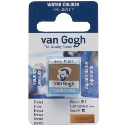 van Gogh akvarelfarve half pan – Graphite 840