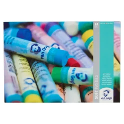 Van Gogh Soft Pastels sæt med 24 bløde pastelkridt