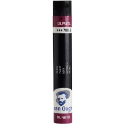 V Gogh oil pastel Black