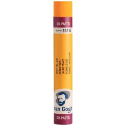 V Gogh oil pastel Dp. yellow 2