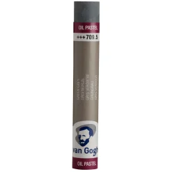 V Gogh oil pastel Green Grey