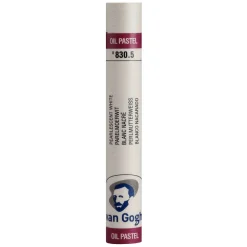 V Gogh oil pastel Pearl white