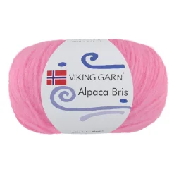 Viking Garn Alpaca Bris 50 g rosa 361