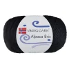 Viking Garn Alpaca Bris 50g sort 303