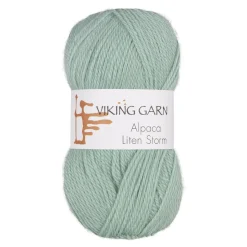Viking Garn Alpaca Liten Storm 50 g lys petroleum 731