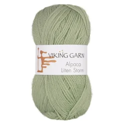 Viking Garn Alpaca Liten Storm 50 g mint 737