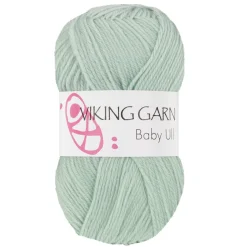 Viking Garn Baby Ull 50 g mintgrøn 337