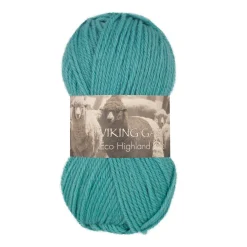 Viking Garn Eco Highland Wool 50 g petroleum 229