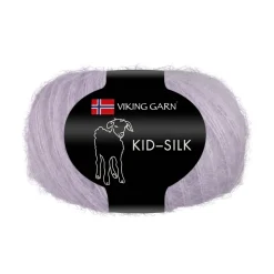 Viking Garn Kid-Silk 25 g lyslilla 367