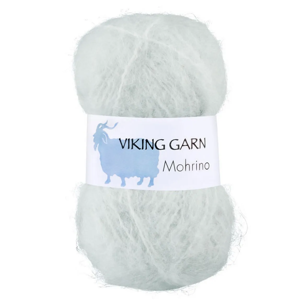 Viking Garn Mohrino 50 g lysegrå 536