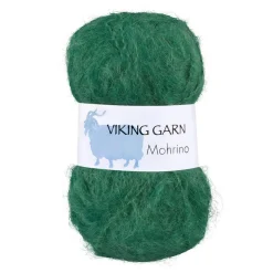 Viking Garn Mohrino 50 g mørkegrøn 536