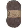 Viking Garn Olivia 50g brun