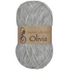 Viking Garn Olivia 50g grå
