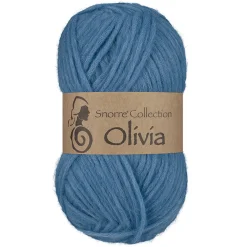 Viking Garn Olivia 50g lys denimblå