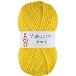 Viking Garn Snorre 100 g citrongul 245