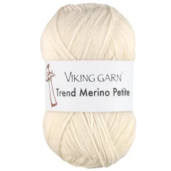 Viking Garn Trend Merino Petite 50 g creme 302