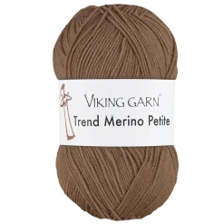 Viking Garn Trend Merino Petite 50 g brun 308