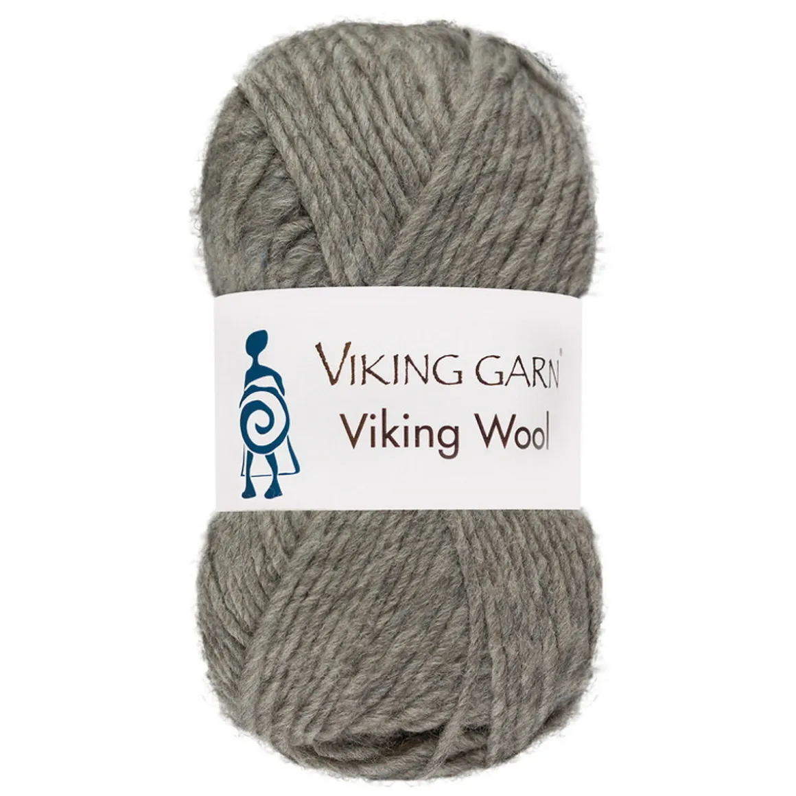 Viking Garn Wool 50 g grå 513