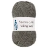 Viking Garn Wool 50 g mørkegrå 515