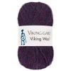 Viking Garn Wool 50 g mørklilla 569