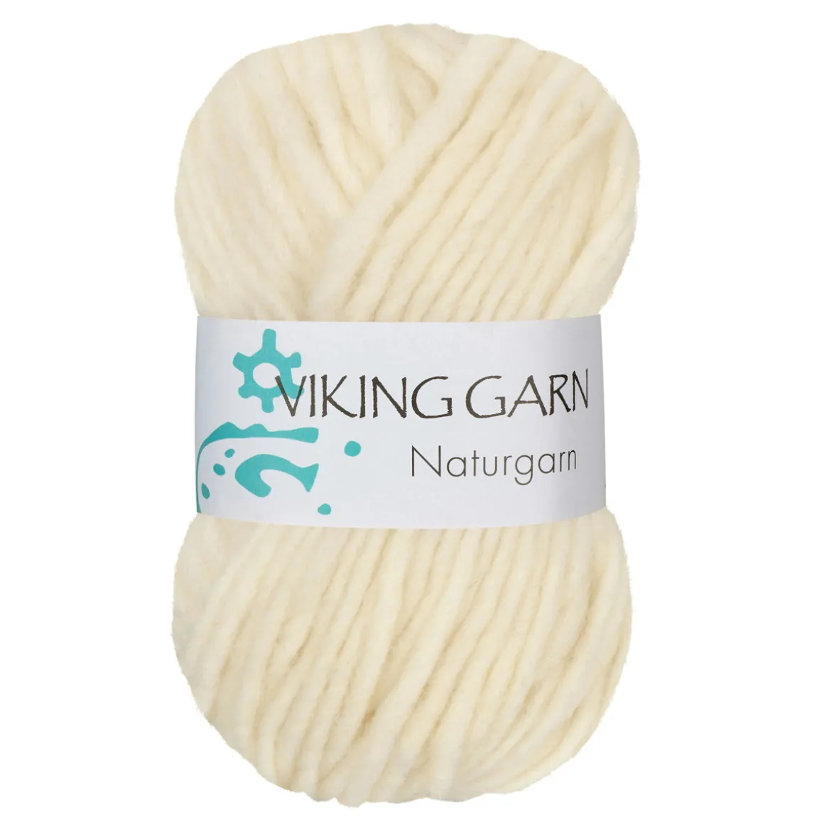 Viking Naturgarn 50 g hvid 600