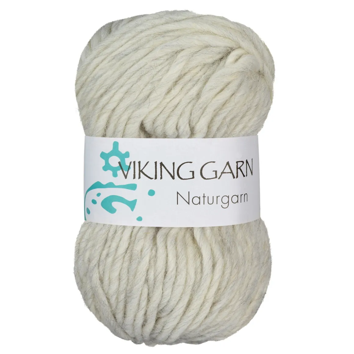 Viking Naturgarn 50 g lysegrå 611