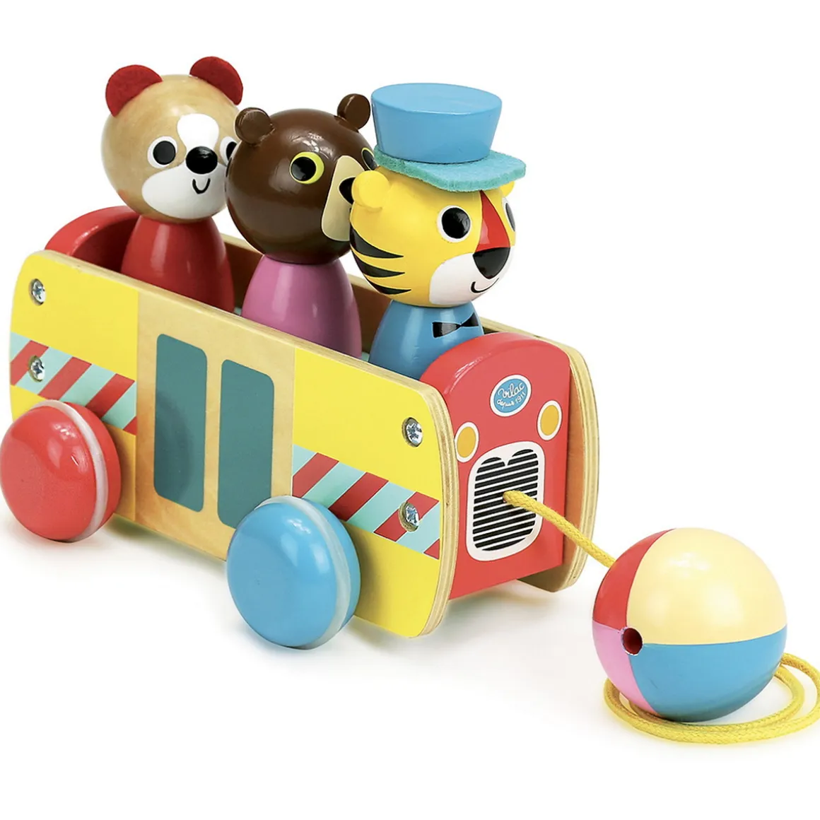 Vilac – Træklegetøj bus