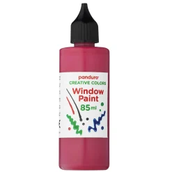 Vinduesmaling 85 ml rød