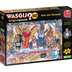Wasgij puslespil #42 – Rule the runway! 1000 brikker, 49×68 cm