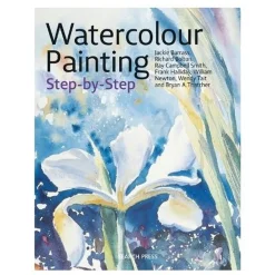 Watercolour Painting, step-by-step – lær og udvikler sig inden for akvarelmaling, ENGELSK TEKST