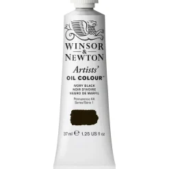 Winsor & Newton Artists' oliefarve 37 ml Ivory Black 331