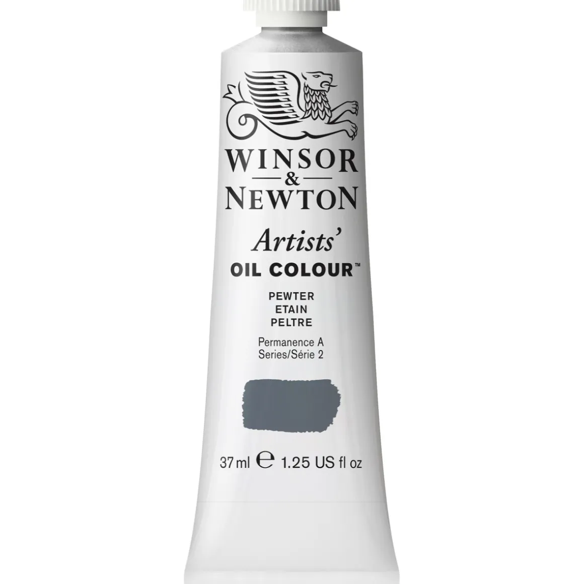 Winsor & Newton Artists' oliefarve 37 ml Pewter 511