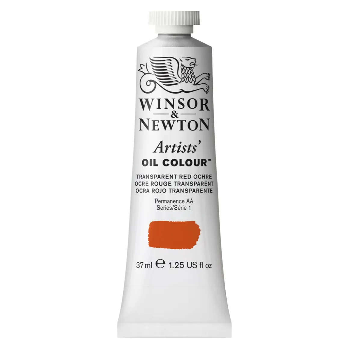 Winsor & Newton Artists' oliefarve 37 ml Transparent Red Ochre 647